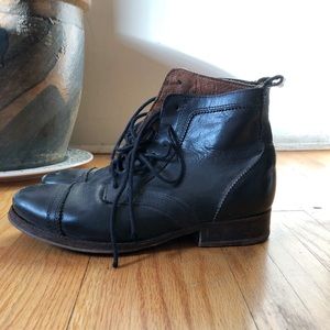 All Saints Lace Up Ankle Boots